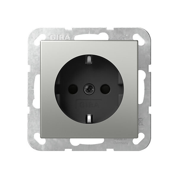 Gira Steckdose Edelstahl 4188600